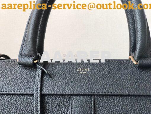 Replica Celine Medium Cabas De France Bag In Grained Calfskin 192663 B 5