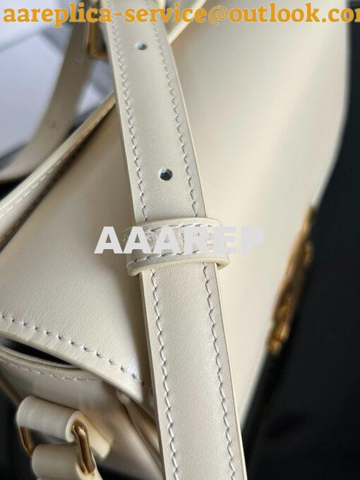 Replica Celine Triomphe Bag Shiny Calfskin Ivory 34