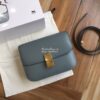 Replica Dior Bobby Bag in Denim Blue Box Calfskin M9319U 22