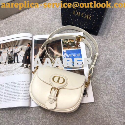 Replica Dior Bobby Bag in Latte Box Calfskin M9319U 3