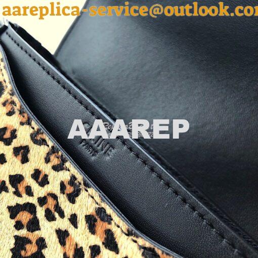 Replica Celine Small Besace 16 Bag in Pony Calfskin With Leopard Print 6