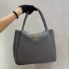 Replica Celine Small Besace 16 Bag in Natural Calfskin 188013 Grey 13