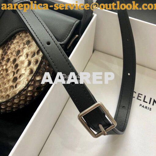 Replica Celine Small Besace 16 Bag in Python And Calfskin 188013 11