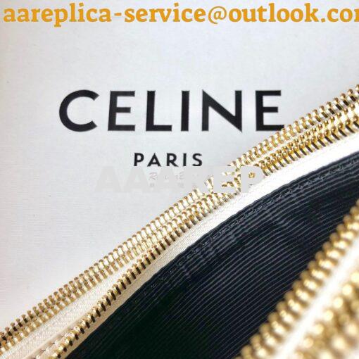 Replica Celine Trio Bag in Smooth Lambskin 187603 Linen 9