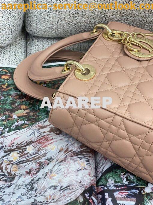 Replica Dior My ABCdior Lady Dior Bag M0538 Blush 16