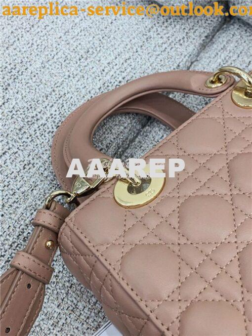 Replica Dior My ABCdior Lady Dior Bag M0538 Blush 18