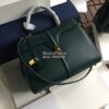 Replica Prada Cahier Leather Bag 1BD045 Grey 12