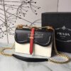 Replica Prada Cahier Leather Bag 1BD045 Brown 11