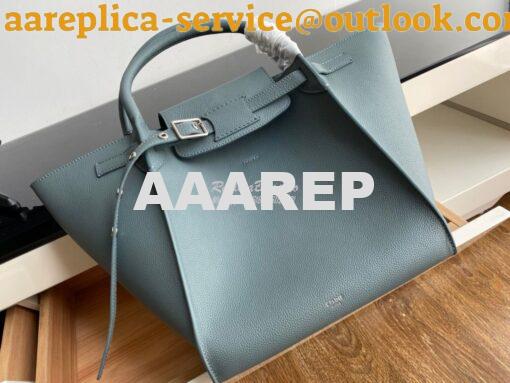 Replica Celine Big Bag In Supple Grained Calfskin 2 Sizes Pale Grey 18