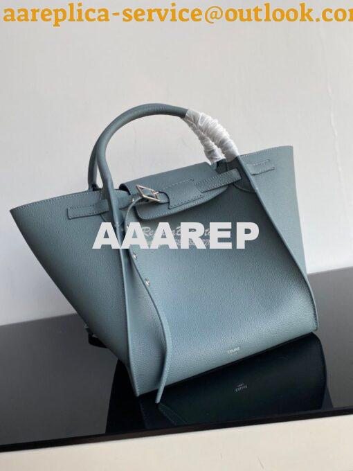 Replica Celine Big Bag In Supple Grained Calfskin 2 Sizes Pale Grey 18 3