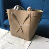 Replica Prada Ouverture Leather Bucket Bag 1BE015 Black 11