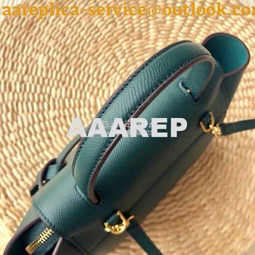 Replica Celine Nano Belt Bag Amazone Grained Calfskin 185003 4