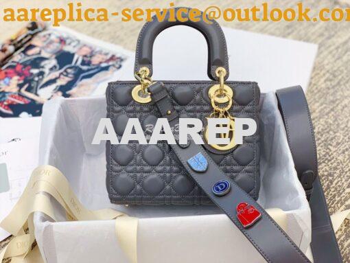 Replica My Lady Dior Bag Lambskin with Customisable Shoulder Strap Dar