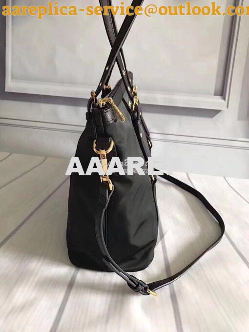 Replica Prada Tessuto Nylon and Saffiano Leather Tote Bag BR4253 2