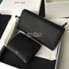 Replica Celine Large Flap Wallet In Grained Calfskin 10B563 Blue 10