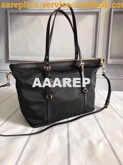 Replica Prada Tessuto Nylon and Saffiano Leather Tote Bag BR4253 4