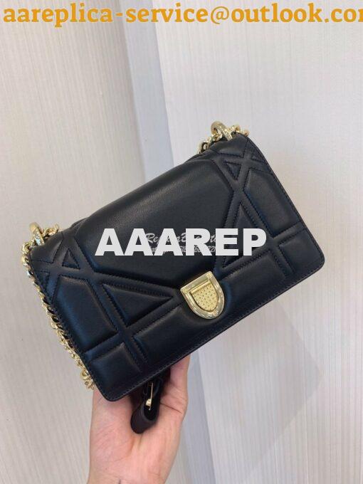 Replica Dior Quilted Cannage Small Diorama Lambskin M0421