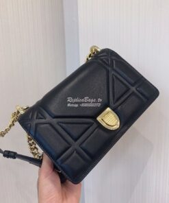 Replica Dior Quilted Cannage Small Diorama Lambskin M0421 2