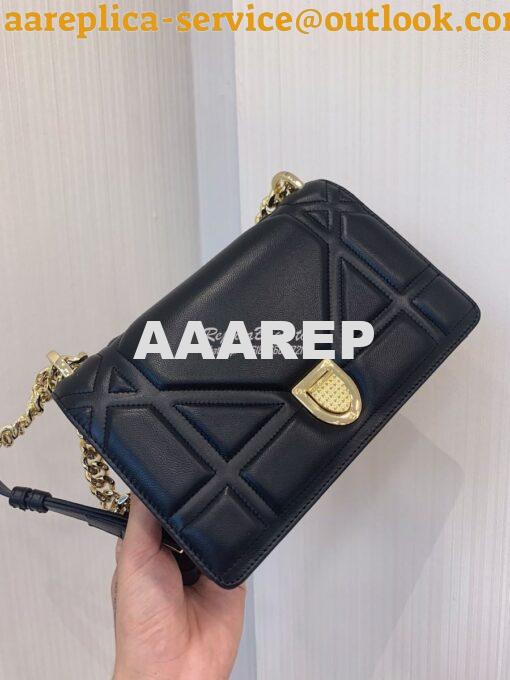 Replica Dior Quilted Cannage Small Diorama Lambskin M0421 2