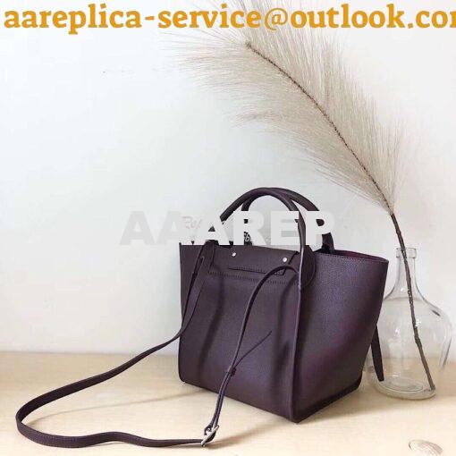 Replica Celine Big Bag In Supple Grained Calfskin 2 Sizes Wine 182863 10