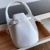 Replica Prada Monochrome Saffiano leather bag 1ba156 Grey 12