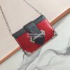 Replica Prada Calf Leather Shoulder Camera Bag 1bh082 Red 11