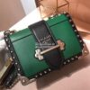 Replica Celine Big Bag Nano Bucket in Supple Grained Calfskin Green 18 12