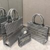 Replica Prada Monochrome Saffiano leather bag 1BD127 Grey 11