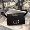 Replica Dior Navy Blue Oblique Jacquard Mini Saddle Backpack 14