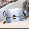 Replica Prada Cahier Studded Leather Bag 1BD045 White 12