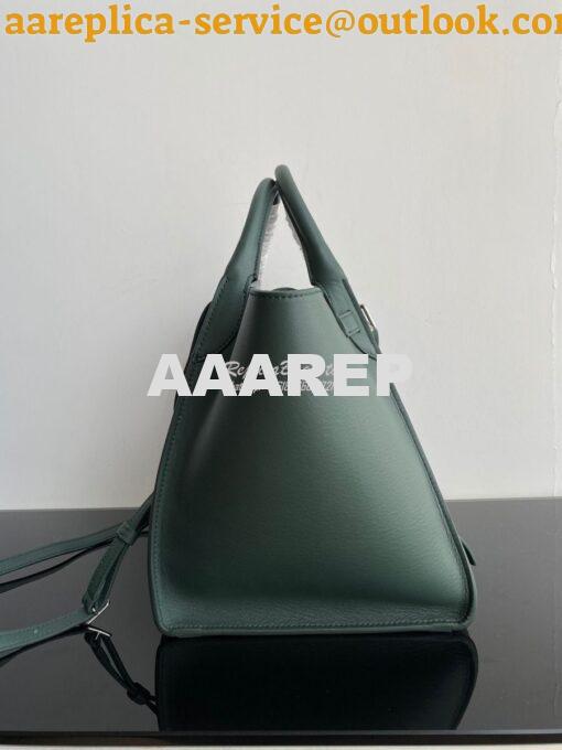 Replica Celine Big Bag With Long Strap In Smooth Calfskin Green 183313 7