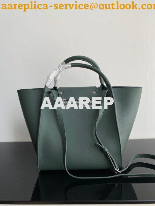 Replica Celine Big Bag With Long Strap In Smooth Calfskin Green 183313 9