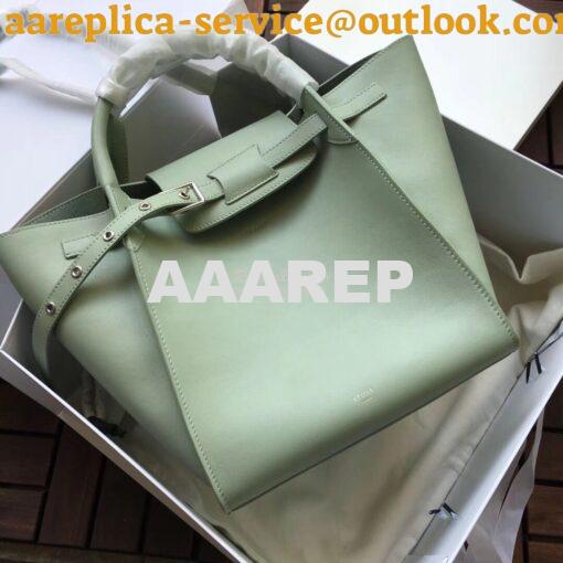 Replica Celine Big Bag With Long Strap In Smooth Calfskin Mint 183313