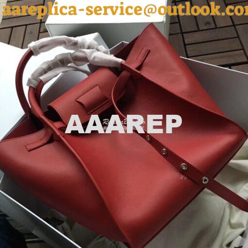 Replica Celine Big Bag With Long Strap In Smooth Calfskin Red 183313 2