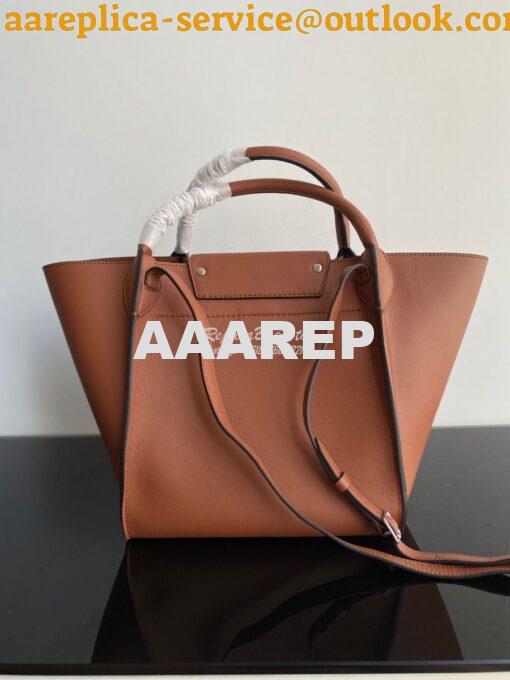 Replica Celine Big Bag With Long Strap In Smooth Calfskin Tan 183313 12