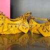 Replica Dior Book Tote Yellow Black Animals Embroidered Canvas Bag M12 11