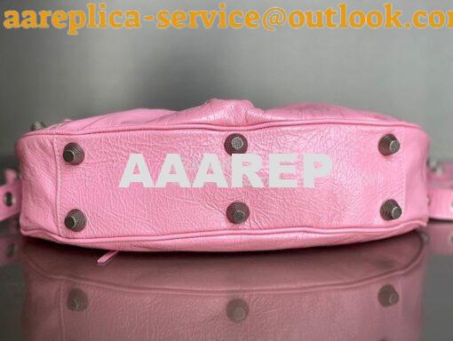 Replica Balenciaga Le Cagole XS S Shoulder Bag in Lambskin Pink 671307 12