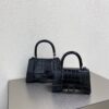 Replica Balenciaga Hourglass Top Handle Bag In Shiny Crocodile Embosse 16