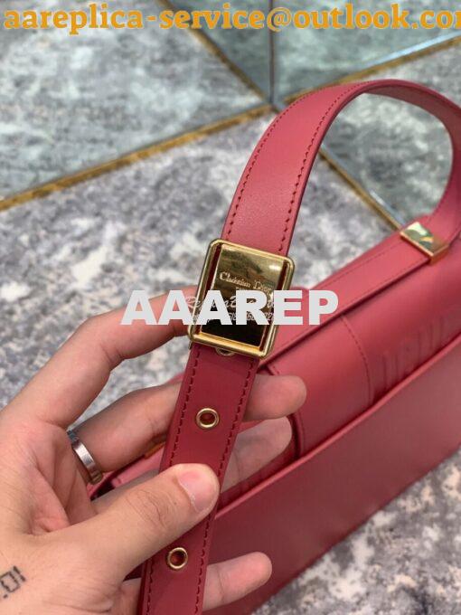 Replica Dior 30 Montaigne Calfskin Bag in Sienna 9