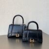 Replica Christian Dior Quilted Black Patent Leather Lady Dior Bag 15