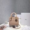 Replica Dior Lady Dior in Nude Lambskin