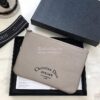 Replica Dior Flat Pouch In Black Grained Calfskin 6