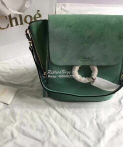 Replica Chloe Faye Backpack Mint 2