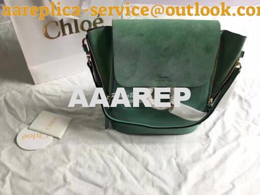 Replica Chloe Faye Backpack Mint 2