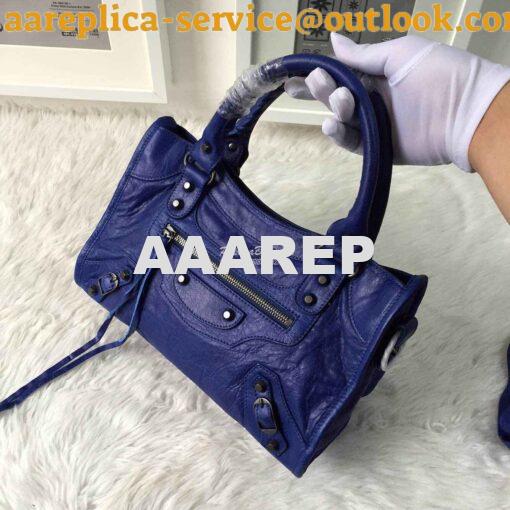 Replica Balenciaga Classic City Blue 10