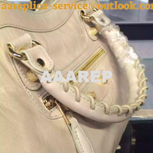 Replica Balenciaga Giant Gold City White 4