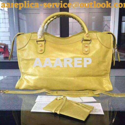 Replica Balenciaga Giant Gold City Yellow 7