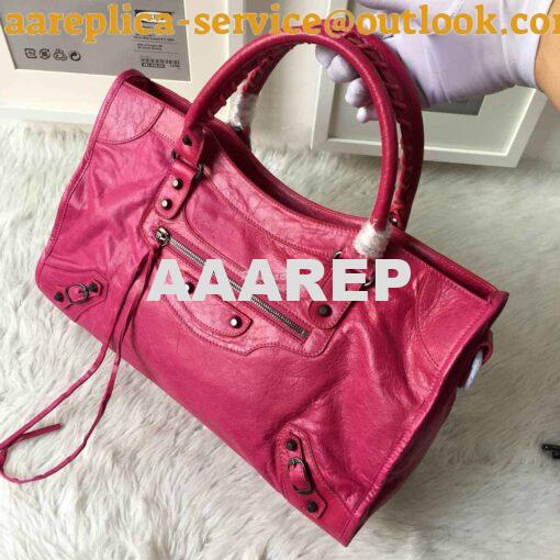 Replica Balenciaga Classic City rosy pink 12