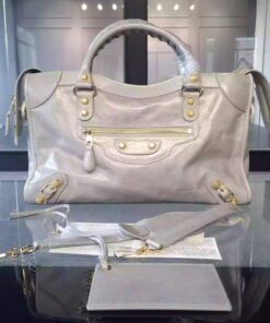 Replica Balenciaga Giant Gold City Pale Grey