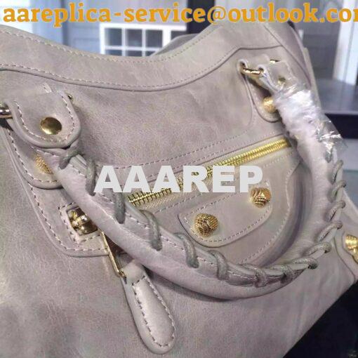 Replica Balenciaga Giant Gold City Pale Grey 7